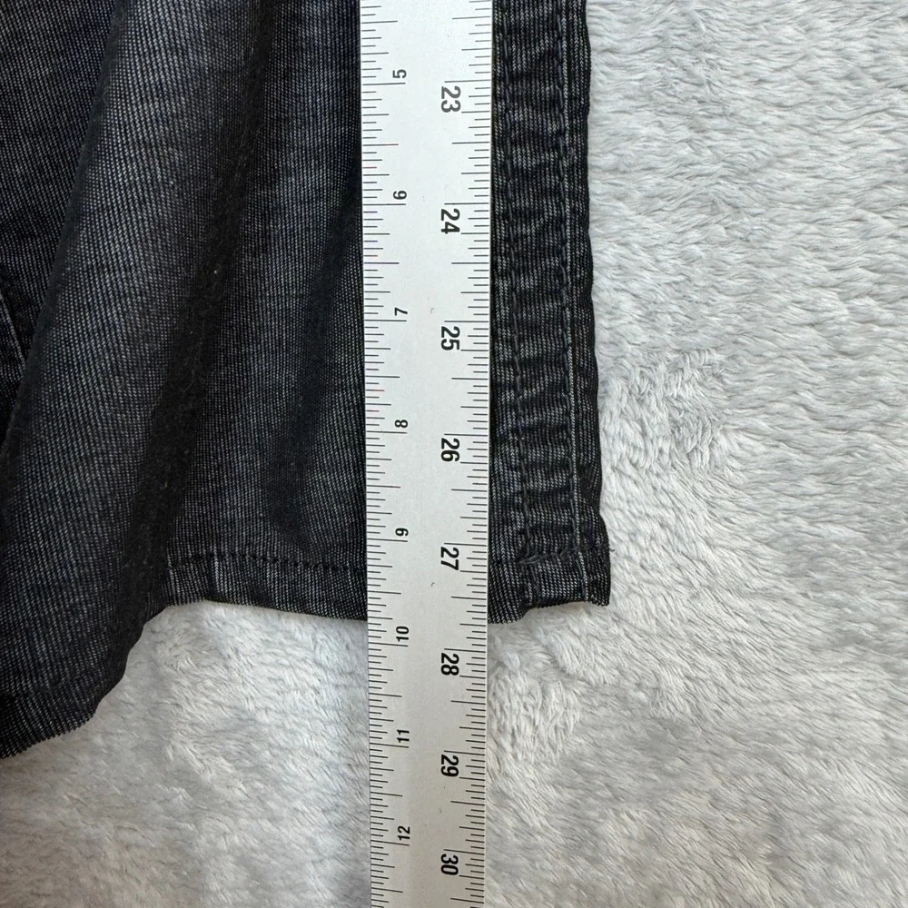 True Religion Ricky Corduroy Pants Mens 36 (Fits 38x27) Black Straight Y2K Wash